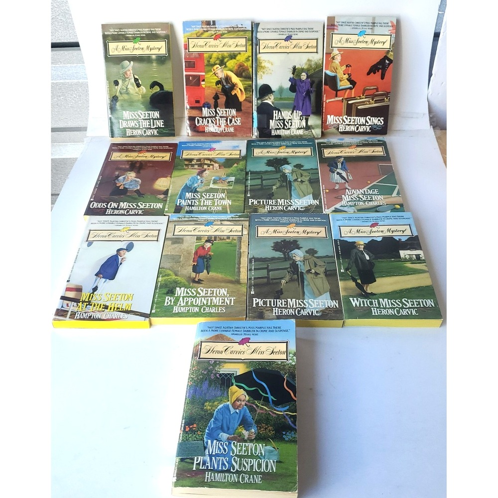 Miss Seeton Mystery Lot 13 PB Heron Carvic Hamilton Crane Hampton Charles NOS